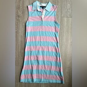 Brooks Brothers Polo Shirt Dress size 6 Preppy Beach